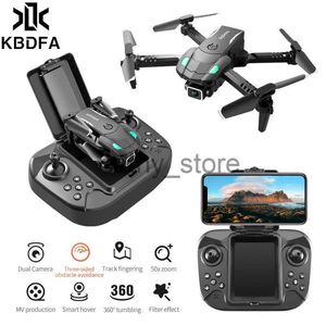 Simülatörler KBDFA S128 MINI DRONE 4K HD Kamera Üç taraflı Engel Kaçınma Hava Basınç Sabit Yükseklik Profesyonel Katlanabilir Quadcopter Oyuncak X0831