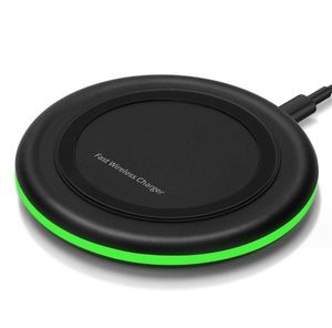 Trådlös laddare 15W Fast Charging Mobile Telefon Desktop Wireless Charger