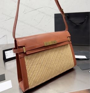 Yüksek kaliteli siyah staw moda kadınlar messenger çanta klasik stil omuz çantaları lady totes çanta ile hızlı