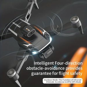 X25-Drohne zur Vermeidung großer Hindernisse, 8K-Doppelkameras + GPS, Ein-Tasten-Startrückführung, APP-Steuerung, automatische Rückkehr, Hoch-/Niedriggeschwindigkeitsumschaltung, Headless-Modus