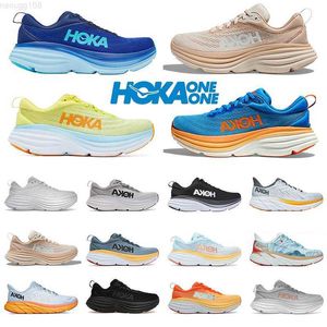 Buty do biegania Hoka Women Men Low Top One Free People Hokas Bondi Zz Carbon X2 Clifton Challenger ATR 6 Nimbus Cloud Ice Water Sports Sneakers Size36-45