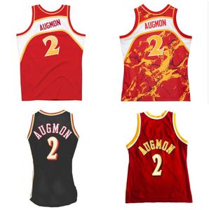 Maglie da basket cucite Stacey Augmon 1991-92 94-95 mesh Hardwoods classico retrò Uomo donna gioventù S-6XL maglia 2