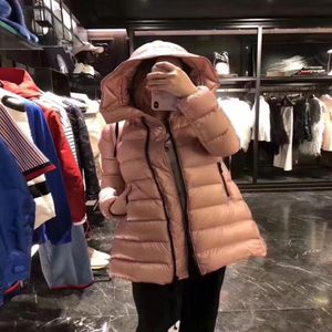 M女性長いジャケットカラー明るい色の肥厚短いパーカーフーディッドパーカー高品質の女性コート冬女性厚い長い