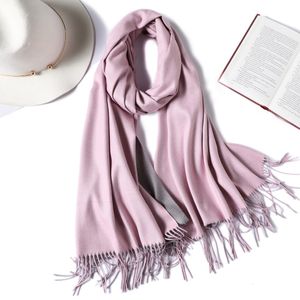 Sarves Brand Winter Scarf for Women Fashion Double Side Colors Lady Cashmere Sarves Pashmina Shawls и обертывания теплые бандана Hijabs 230831