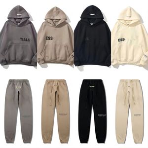 Männer- und Frauen Digner Sentail Hoodie Pullover Sentialclothing Top Bottom Letter Gedruckte Hosen Sentialhoodie Pullover Sportset Klassiker S Hoodi GG