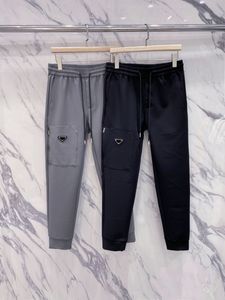 Highend Brand Mens Pants Bekväma sträckfickor Splice Design Jogger Pants Luxury Top Designer Pants