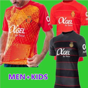 2023 2024 RCD Mallorca Soccer Jerseys Men set Kids kit LEE MAFFEO MURIQI ABDON A. RAILLO VALJENT MURIQI BABA GRENIER COPETE 23 24 Mens Home Away kids kits Football Shirt