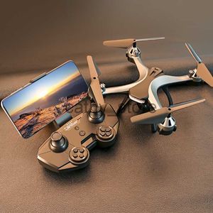 Simulatorer JC801 Drone Professional WiFi FPV 4K HD Dual Camera RC Real Time Transmission Helicopter Aerial Photography Quadcopter Toys X0831