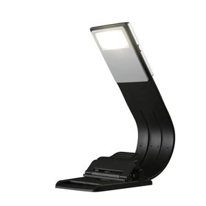 Flexible Reading USB Light LED Bedroom Three Light Color Book Light Clip Portable USB Rechargeable E-book Clip-on Night Reading Lamp