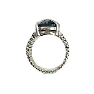 Designer DY Ring Luxus Top 5A 925 Sterling Silber gedrehter Faden Klassischer Ring Zubehör Schmuck Hochwertiges, stilvolles, romantisches Valentinstagsgeschenk der Spitzenklasse