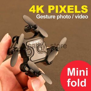 Simulators 4DRC V2 6-Axis Mini Micro Foldble Quadcopter RC Drone WiFi App Control FPV Camera Huvudlöst tryck Fixat Hög Copter AR.DRONE X0831