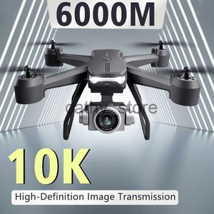 Symulatory V14 Drone Professional 10K kamera wysokiej rozdzielczości WiFi FPV 6000M Helikopter zdalne sterowanie quadcopter zabawka dla dzieci x0831