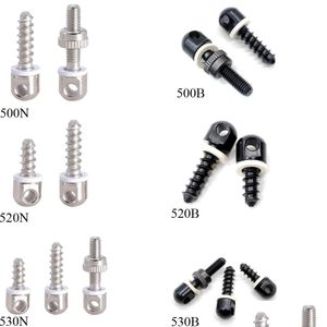 Others Tactical Accessories 2/3Pcs/Set Sling Swivel Screws Steel Hine Wood Screw Adapter Studs Hunting Qd Mount Base Quick Detach Blac Dhemy