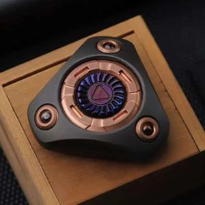 Spinning Top JX-01 Battleship Fidget Spinner Vuxen Dekompression Cool Toy Gift EDC Mini UFO Fidget Slider 230830