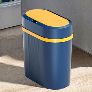 Pojemniki na śmieci 12L Dual Kitchen Trash może inteligentny indukcja wodoodporna Wodoodporna śmieci Automatyczny kosz 230830