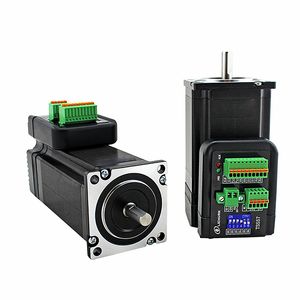 CNC Ntegrated Hybrid Servo Closed Loop Stepper Motor Nema 23 57MM TSS57 TSM57 Hybrid Integrated Stepper Servo Motor With Drive