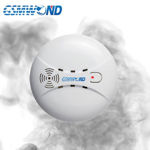 Outros acessórios de alarme 433MHz Detector de fumaça sem fio Sensor de incêndio de segurança de cozinha Alta sensibilidade Som compatível com sistema de casa inteligente GSM 230830