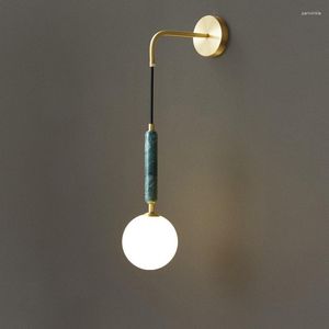 Lampada da parete montata in cristallo moderno, decorazione della stanza coreana, braccio oscillante, illuminazione per bagno antico, candela