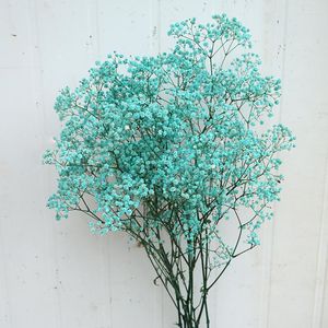 Dekorative Blumen Schleierkraut-Sträuße, natürlich, frisch, getrocknet, konserviert, Gypsophila paniculata, Geschenk, Dekoration, Party, Heimdekoration