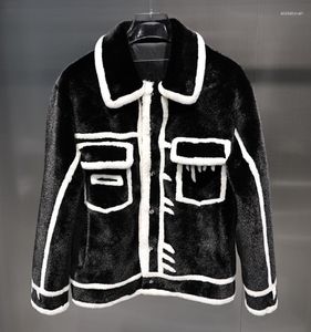 남성용 재킷 G08609 패션 코트 2023 활주로 고급 유럽 디자인 파티 스타일 의류