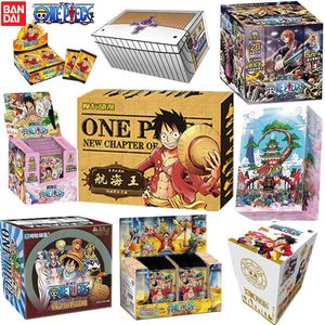 Cartoon Figures 2022 Japanese Anime ONE PIECE Card Luffy Zoro Nami Chopper Franky New Collections Card Game Collectibles Battle Child Gift Toy T230301