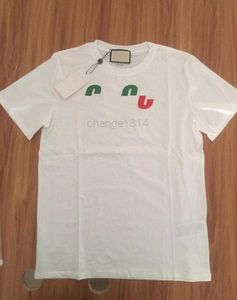 23SS Flash Summer T Shirt Stylist Men Tee wykonane we Włoszech mody z krótkim rękawem litery nadrukowane koszulki Kobiety ubranie S-2xlflprpr