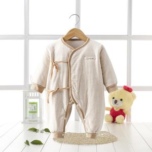 Jumpsuits 2023 Cotton Born Romper Full Sleeve Autumn Jumpsuit Baby Boy Clothes Girl Clothing CQR022