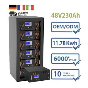 48V Güneş İnverter Pil 5kw 6kw 10kW 48V 50AH 100AH ​​120AH 200AH 230AH LIFEPO4 PAKI 48V Lityum İyon Fosfat Pil