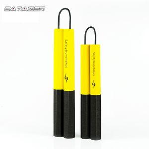 Outdoor Fitness Equipment Nunchucks Sponge Phoam Martial Arts Produkty ShuangJieao Practice 230325