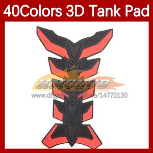 Motorcycle Stickers 3D Carbon Fiber Tank Pad Protector For KAWASAKI NINJA 650R ER-6F ER 6F 650 R ER6F 12 13 14 15 16 2012-2016 Gas Fuel Tank Cap Sticker MOTO Decal 40 Colors