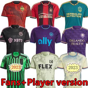 2023 Inter Miami 2024 LAFC Soccer Jerseys Beckham Bale Philadelphia Player Version Vela Los Angeles La Galaxy New York 23 24 Seattle Football Shirts Orlando