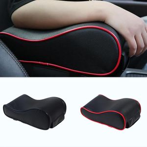 Capas de assento de carro Couro Central Braço Pad Pad Black Auto Center Console Braço Rest Mat