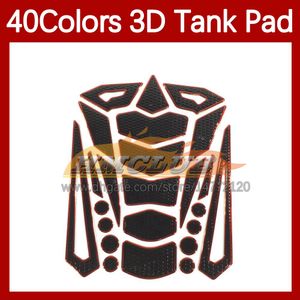 Motorrad-Aufkleber, 3D-Carbonfaser-Tankpad-Schutz für Yamaha FZ6 FZ 6R 6 R 09–15 FZ-6R FZ6R 09 10 11 12 2013 2014 2015, Gas-Tankdeckel-Aufkleber, MOTO-Aufkleber, 40 Farben