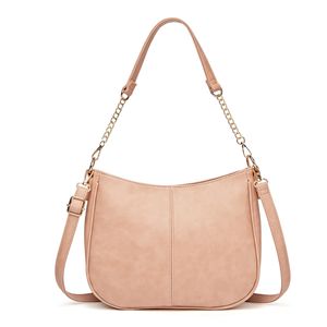 Simple women's bag Fashion handbag Solid outdoor casual shoulder bag