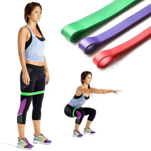 Resistensband kvinnor män naturlig latex expander power yoga gummi loop fitness elastic pilates sport träning utrustning