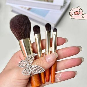 Escovas de maquiagem 9pcs Universal Powder Shadow Shadow Blush Blush Ferramentas de Fundação Fundação Multiatura