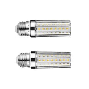 E27 E14 E12 مصابيح LED ثلاثة ألوان قابلة للذرة Muifa الذرة عالية الطاقة 12W 16W SMD2835 شموع الشمعة شموع LED LED ضوء المنزل زخرفة