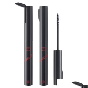 Mascara Qic Slend Hold Makeup Waterproof Black Mascaras för ögon ihållande frangibla lockiga fina borstar Pannbandskam 2,5 mm med B DH8DI