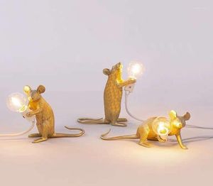 Table Lamps Nordic Creative Mini Mouse Lamp Living Room Dining Bedroom Clothing Store Personalized Gift