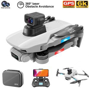 Y20 GPS Drone 4K Profesjonalne przeszkody Unikanie HD Inteligentne UAV bezszczotkowe helikoptery RC Składane Quadcopter FPV Drony Toy