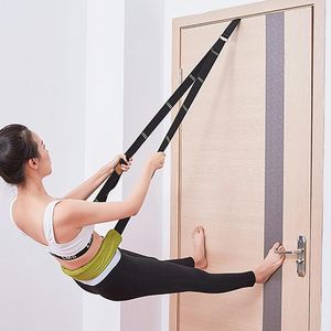 Motståndsband flexibilitet sträckande benbårband för balett cheer dance gymnastics tränare yoga stretch bälte