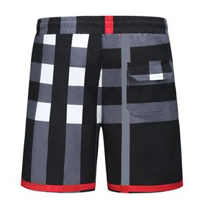 Designer da donna Pantaloncini da uomo Moda estiva Streetwear Abbigliamento in misto cotone Asciugatura rapida Scheda di stampa normale Pantaloni da spiaggia Pantaloni corti kaki da uomo Plaid nero beige M-3XL