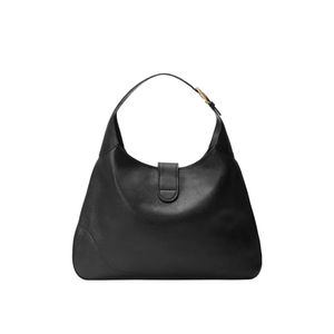 Высококачественная кожаная роскошная дизайнерская сумка большая сумка для плеча с полумесяц