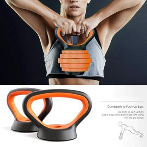 Accessories Adjustable Kettlebell Handle Multifunctional Grip For Dumbbell Push Up Gym Workout