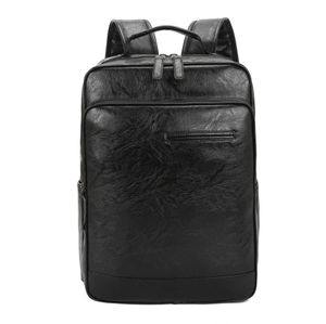 Borsa da uomo Zaino da uomo di grande capacità Business leisure impermeabile resistente all'usura pu trend student computer 230301