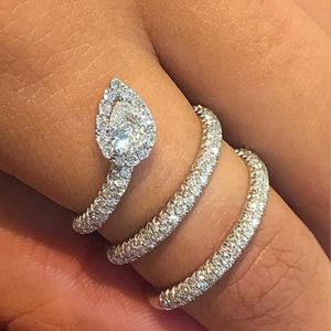 Cluster Rings 2018 Nyaste design Long Snake Ring med full mikrobelagd CZ Fashion Women Silver Color Rings Wholesale G230228