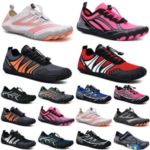 Scarpe da scoglio Spiaggia surf bianco Scarpe da donna uomo Nuoto Immersioni rosa viola Outdoor Barefoot Quick-Dry taglia eur 36-45