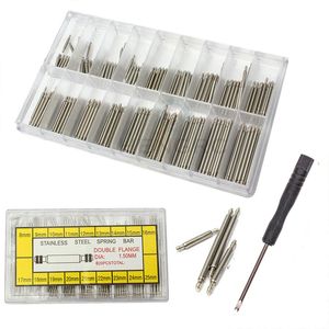 270pcs/Set Watch Accessories Watchband Stainless Steel Metal Spring Bars 8mm - 25mm Strap Belt Repair Tools