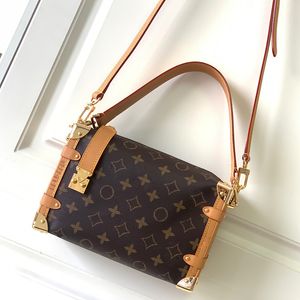 M46358 Tasarımcı Çanta Çantası Torba Tasarım Sense Crossbody Çanta Kadınlar Çift Kayış Omuz Çantası Moda Alfabe Deri Çanta