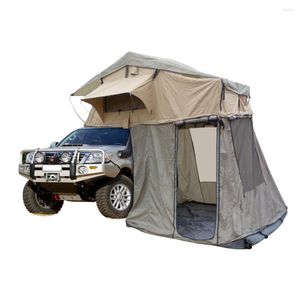 Tenten en schuilplaatsen Soft Shell 4x4 Truck Camping Auto Dak Tent Tent met bijlage Outdoor Ultralight Up
